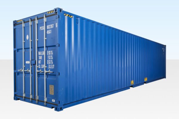 40 ft High Cube Container – Corten Steel, 28mm Marine Ply Floor, CSC Plated