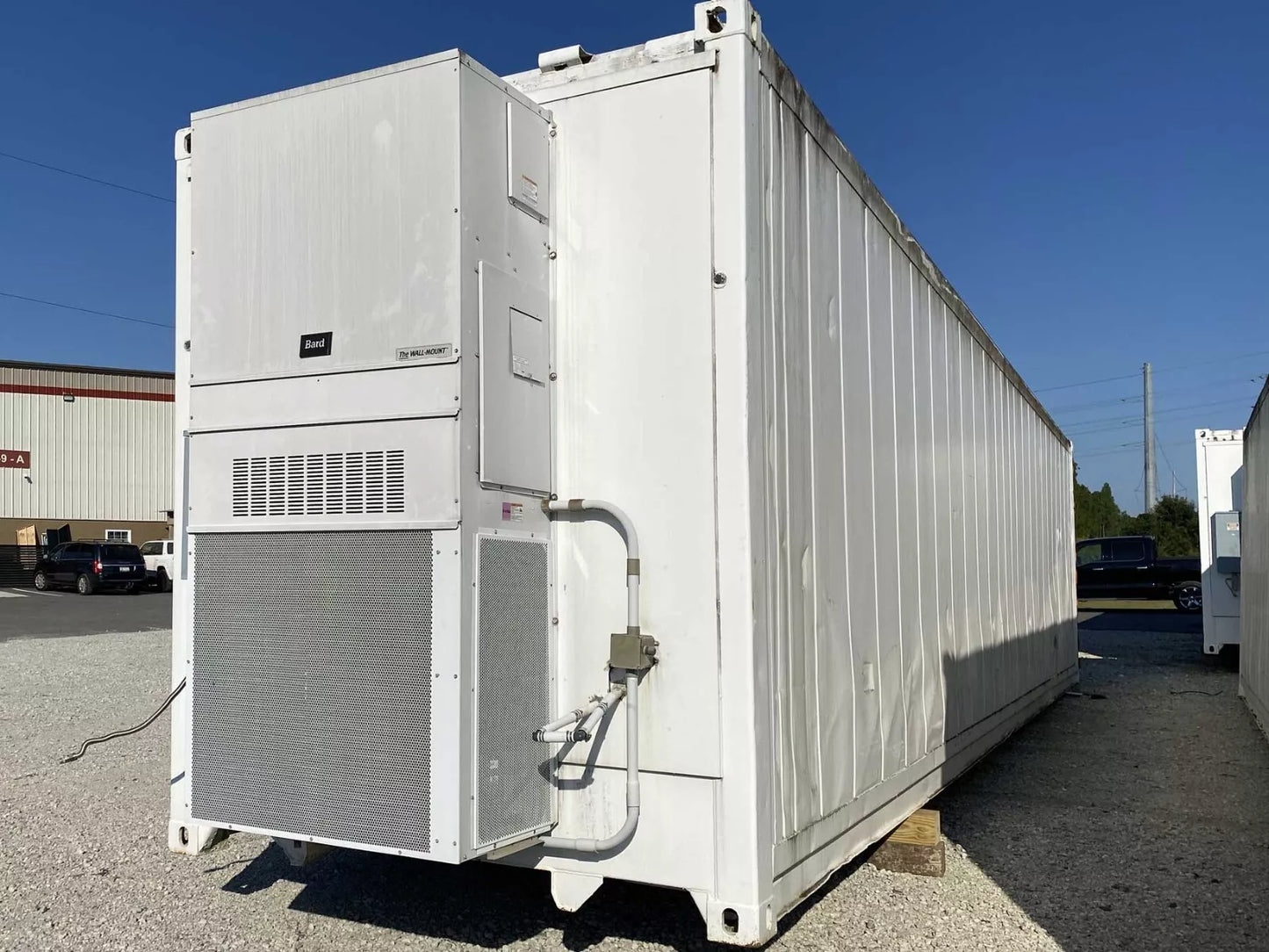 40ft High Cube Insulated Container with 5 Ton Bard HVAC – As-Is