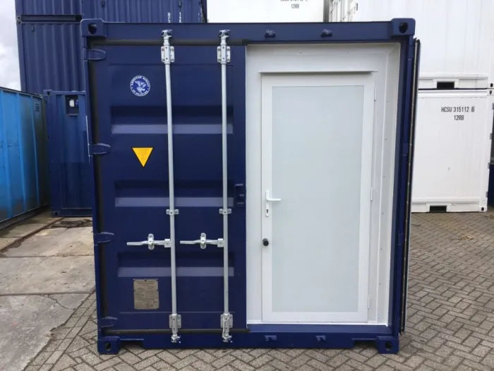 10 ft Accommodation Container – Insulated with Air Vents, Lock Box, and Forklift Pockets
