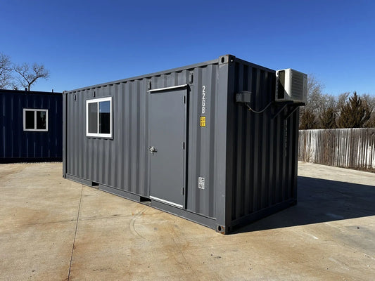 20ft Standard Shipping Container – Grey Exterior
