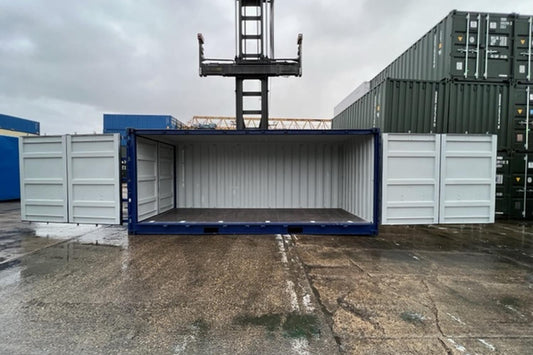 20 ft Open Side Container – Full Side Access – Corten Steel, CSC Plated