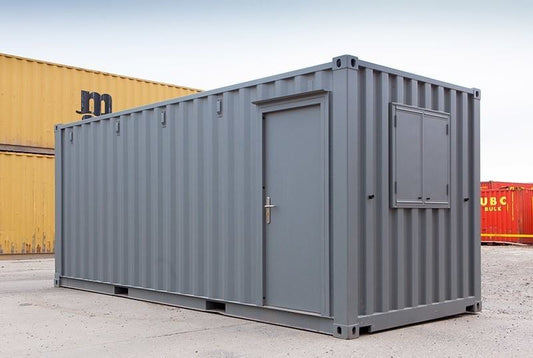 20ft Used Office Container with Insulation and Electrical Fit-Out