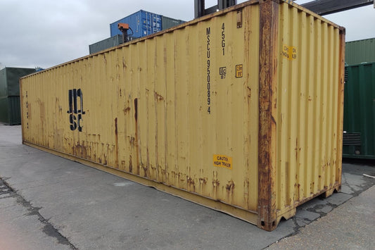20 ft Shipping Container – Corten Steel, Wind and Watertight, 28mm Marine Ply Floor..