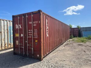 Used 40 High Cube Shipping Container – Solid & Spacious