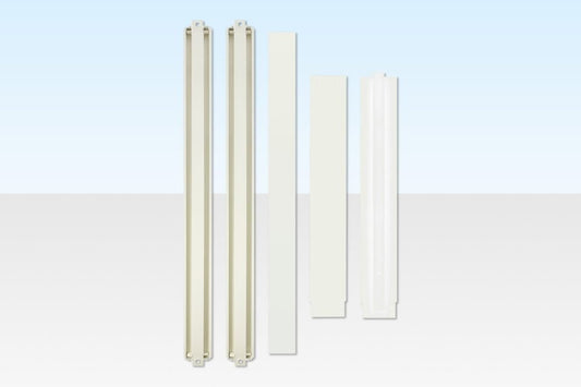 6.5m Flat Pack Office Linking Kit – Galvanized and Powder Coated