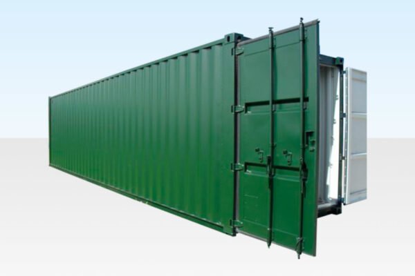 30 ft Cut Down Shipping Container – Corten Steel, Lockbox, 28mm Marine Ply Floor
