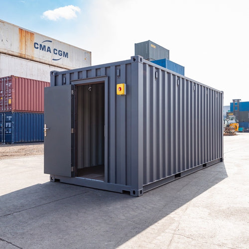 20ft Standard Shipping Container – Grey Exterior
