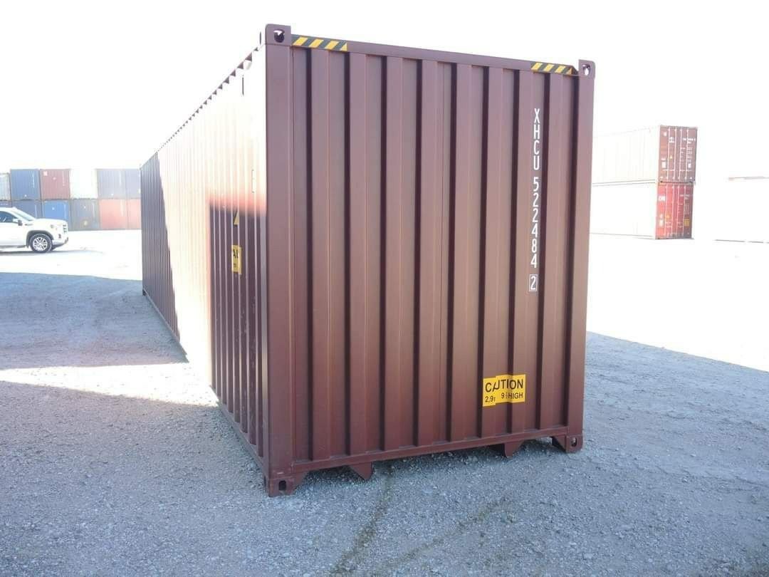 Brand new Red 40FT HC Shipping Container