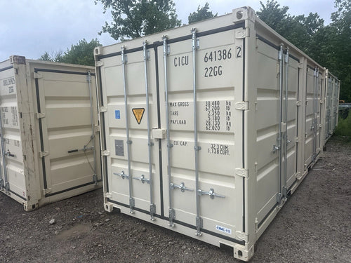 New 20ft Open Side Shipping Container – One Trip – with Side Doors