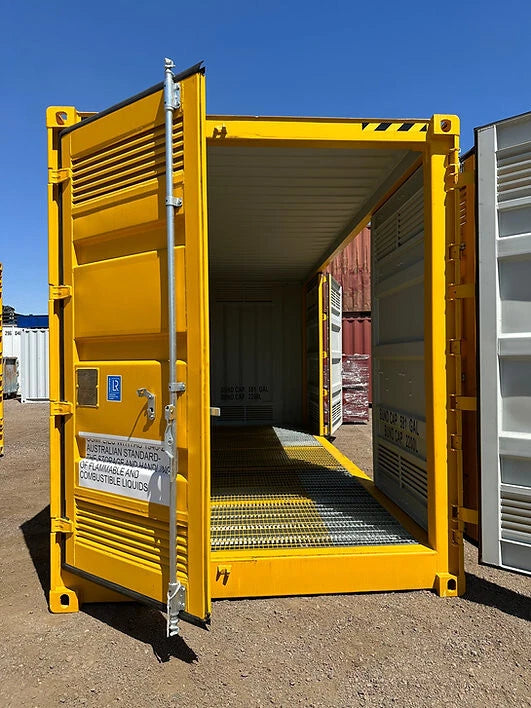 20ft Dangerous Goods Storage Container with Bunded Floor