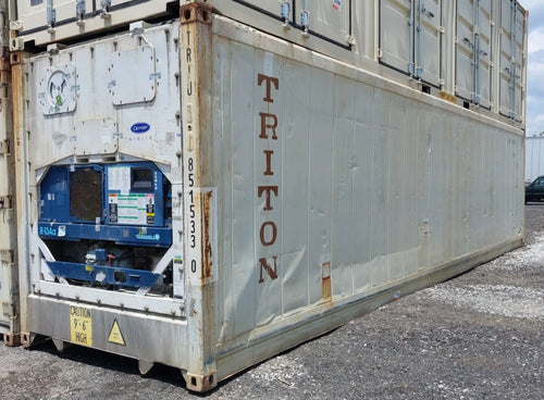 2010 Carrier Thinline 40ft High Cube Refrigerated Container – Used