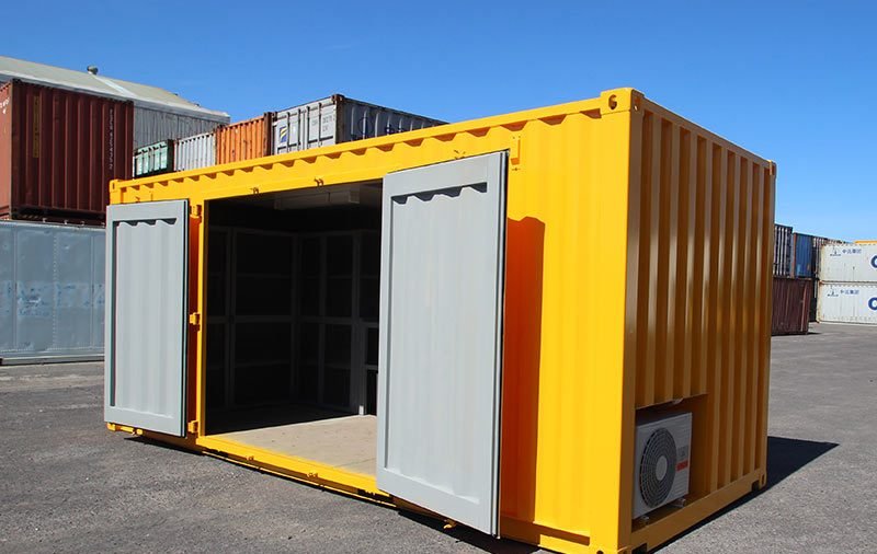 10 ft, 20 ft and 40 ft Workshop Container – Steel Construction, Customizable