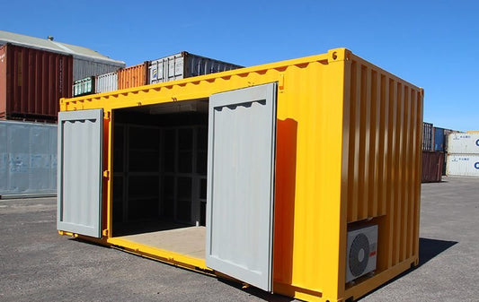 10 ft, 20 ft and 40 ft Workshop Container – Steel Construction, Customizable
